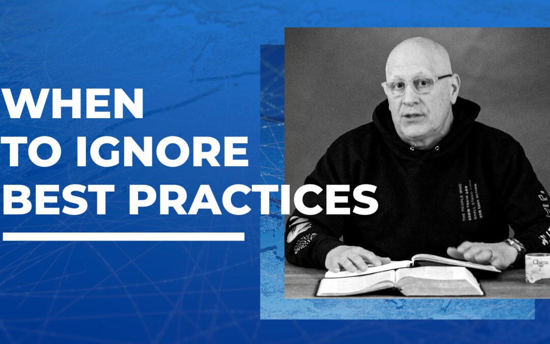 When to Ignore Best Practices