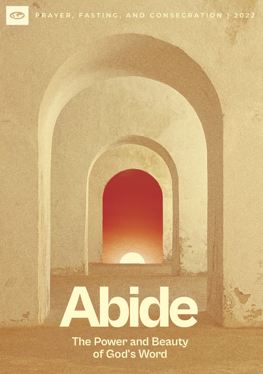 Abide: The Power and Beauty of God’s Word devotional guide cover