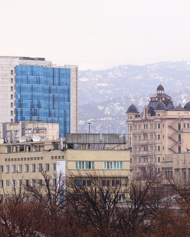 Central Asia skyline