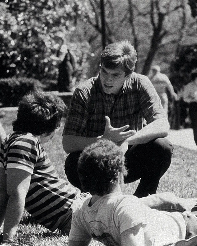 Rice Broocks outreach on a US campus