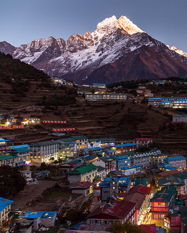 South Asia Mount Everest base camp