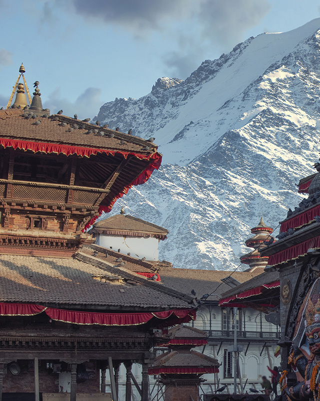 South Asia Nepal temple