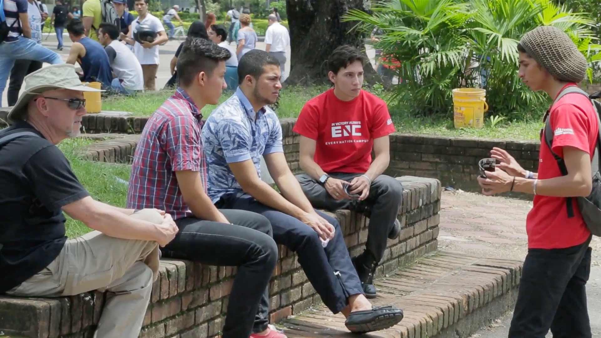 Evangelists on an Every Nation short term mission trip in Ibague, Colombia